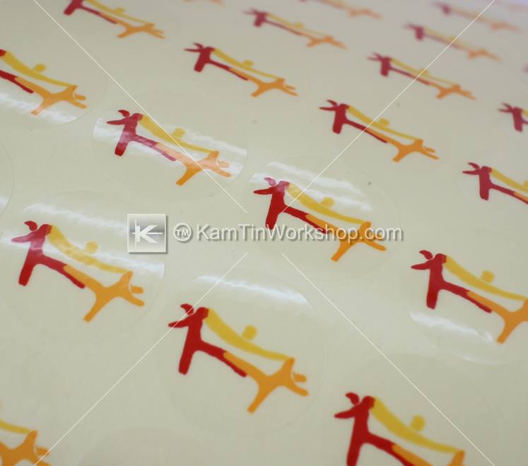 黃大仙安全成市 - 透明貼紙 製作