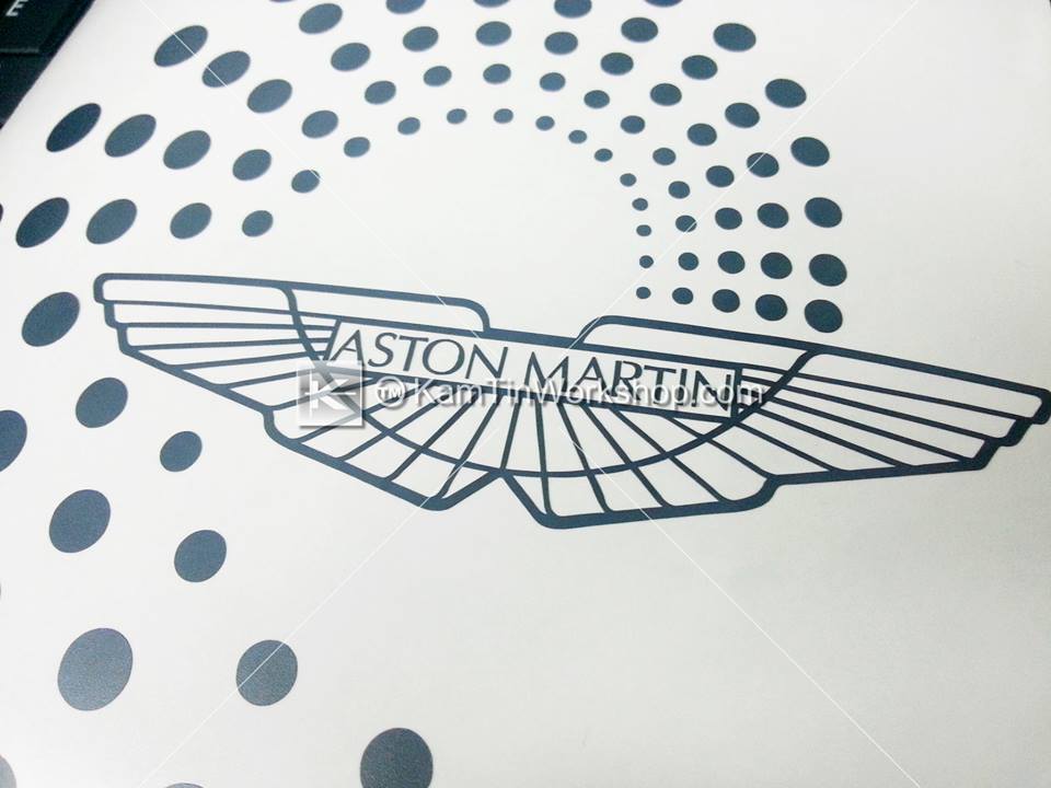 Aston Martin - Outdoor Sticker Diecut